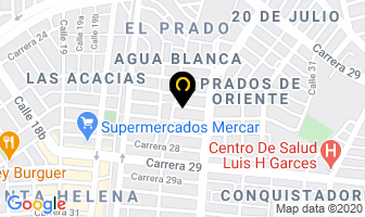 Mapa de A Domicilio Electrónica Digital en Cali