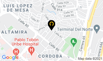Mapa de A Domicilio Maxitel en Medellín