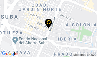 Mapa de A M Altamar en Bogotá D.C