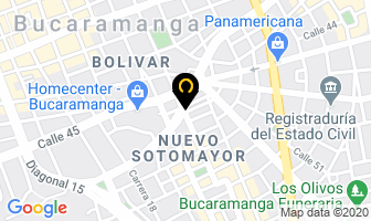 Mapa de A-m Comunicaciones en Bucaramanga