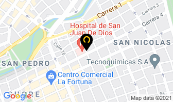 Mapa de A M S Publicidad en Cali