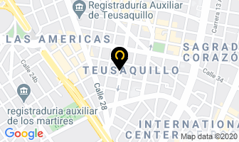 Mapa de A Mi Refugio en Bogotá D.C