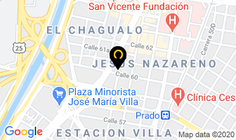 Mapa de A Multipartes S.a.s en Medellín