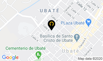 Mapa de A Páez Odontología en Ubaté