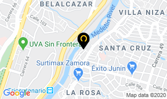 Mapa de A Pasear Pues en Medellín