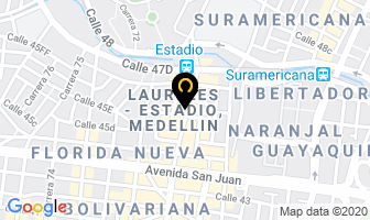 Mapa de A Pico De Botella Bar en Medellín