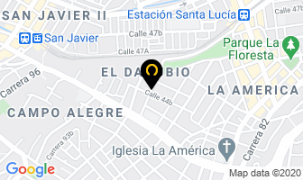 Mapa de A Su Servicio Tecnico en Medellín
