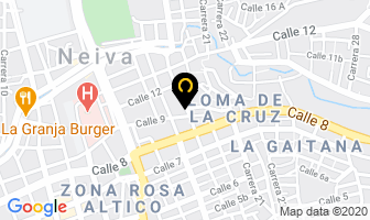 Mapa de A Sus Servicios Palencia en Neiva