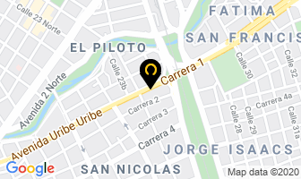 Mapa de A Tiempo Cargo E.u. en Cali