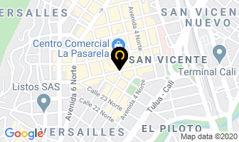 Mapa de A. Todo Electronica Y Comunicaciones en Cali