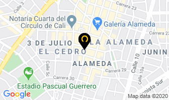 Mapa de A1-entregas S.a.s. en Cali