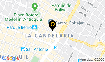 Mapa de A'hora S.a. en Medellín