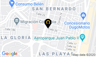 Mapa de A.a. Aabaartes en Medellín