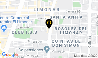 Mapa de Aaa Aluminios Y Vidrios en Cali