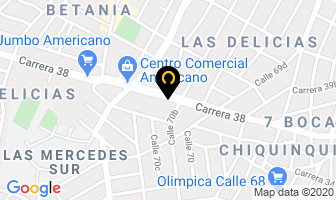 Mapa de Aaa Ofisuministros E.u. en Barranquilla