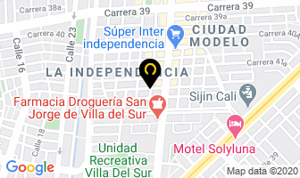 Mapa de A.ab Abacentro Soluciones Audiovisuales en Cali