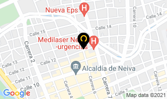 Mapa de Aabogada Maudy Tovar en Neiva