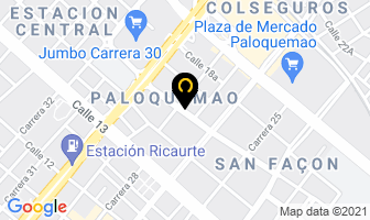 Mapa de A.agromaq Ltda en Bogotá D.C