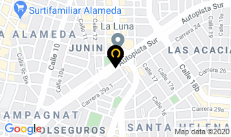 Mapa de A.aire Acondicionado Multiservice en Cali