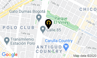 Mapa de A&b Equipos Médicos E.u. en Bogotá D.C