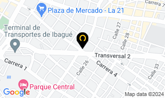 Mapa de A&Amp;C Rodamientos Sas en Ibagué