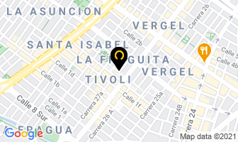 Mapa de A&e Rollos Y Formas Ltda. en Bogotá D.C