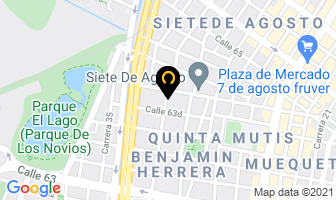 Mapa de A&m Autos Y Máquinas en Bogotá D.C