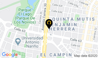Mapa de A&t Ingeniería Ltda. en Bogotá D.C