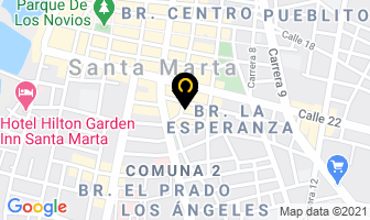 Mapa de Aarón Ramos Luis José en Santa Marta