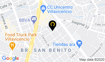 Mapa de Ab Compresores en Villavicencio