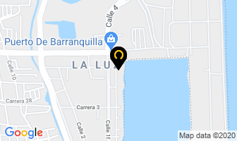 Mapa de Ab Marine Group. en Barranquilla