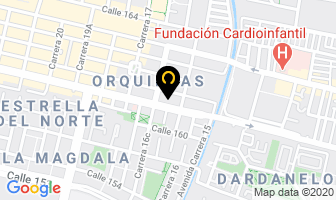 Mapa de A&b Ortodontic Sas en Bogotá D.C