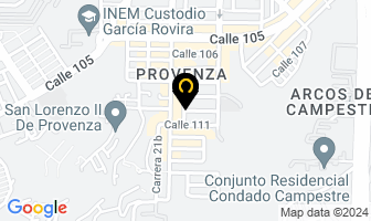 Mapa de Abaceco Angy en Bucaramanga
