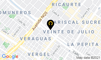 Mapa de Abacentro Guayalres Ltda. en Bogotá D.C