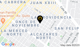 Mapa de Abacentry Calentadores en Bogotá D.C