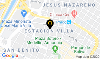 Mapa de Abacol en Medellín