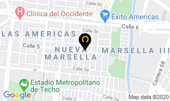 Mapa de Abacol Proyectores Ltda. en Bogotá D.C