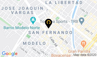 Mapa de Abacril Domos Y Cubiertas en Bogotá D.C