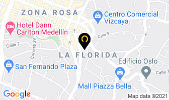Mapa de Abad Arquitectos Ltda en Medellín