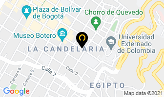 Mapa de Abadia Colonial en Bogotá D.C