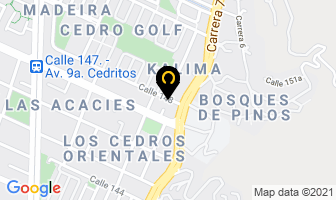 Mapa de Abadía Terapéutica en Bogotá D.C