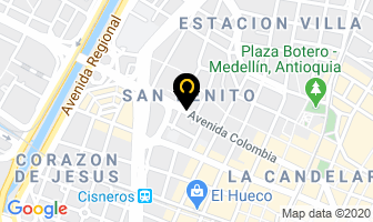 Mapa de Abaquim Ltda. Medellín en Medellín
