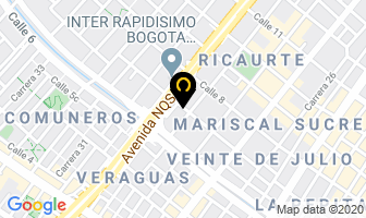 Mapa de Abarephor Ltda. en Bogotá D.C