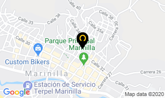Mapa de Abarrotes Del Oriente en Marinilla