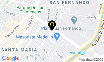 Mapa de Abarrotes El Clan en Itaguí