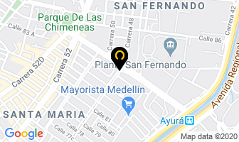Mapa de Abarrotes El Gordo en Itaguí