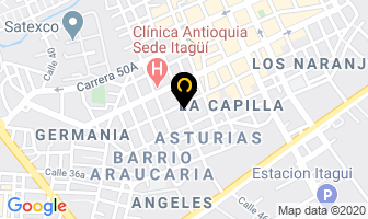 Mapa de Abarrotes Gilberto Botero en Medellín