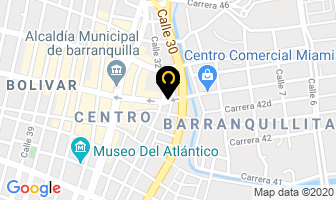 Mapa de Abarrotes Santander en Barranquilla