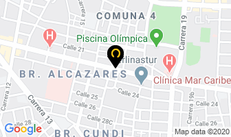 Mapa de Abastece Eventos & Servicios en Santa Marta