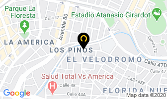 Mapa de Abastecedora Aerodumis en Medellín